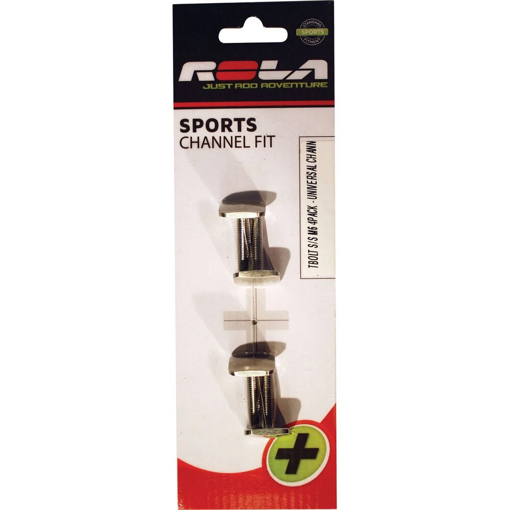 Rola Roof Rack T-Bolt Set 4 Rola Roof Rack T-Bolt Set - Image 2