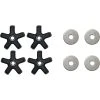 Rola Thumb Wheels - M6, 4 Pack, RSLNW6PS4 -Prorack Shop SCA 519827 hi res