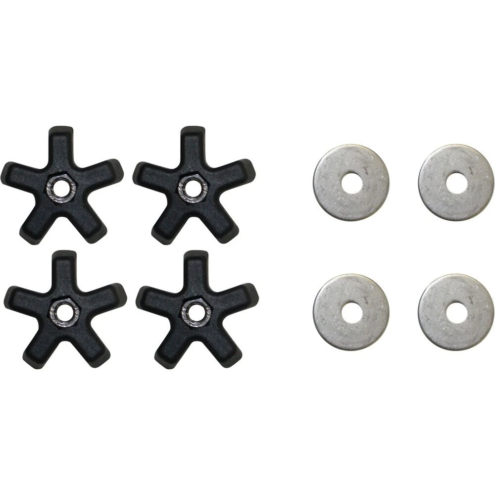 Rola Thumb Wheels - M6, 4 Pack, RSLNW6PS4 3 Rola Thumb Wheels - M6, 4 Pack, RSLNW6PS4